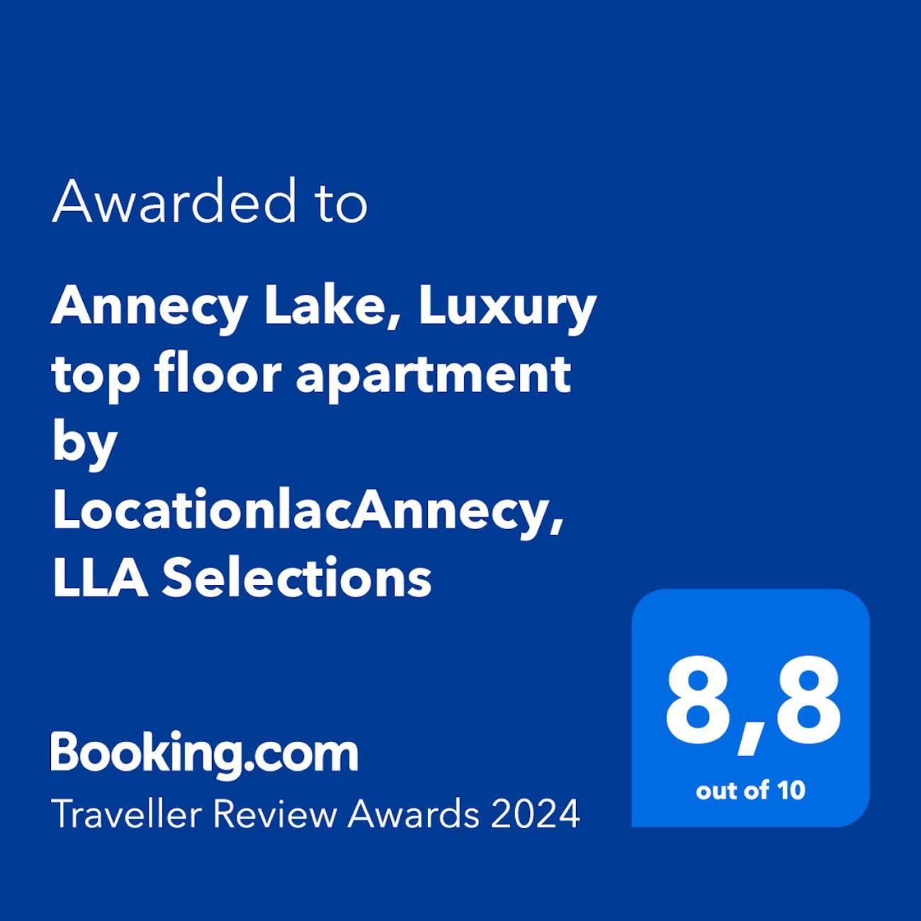 Annecy Lake, Luxury Top Floor Apartment - Lla Selections By Location Lac Annecy Extérieur photo