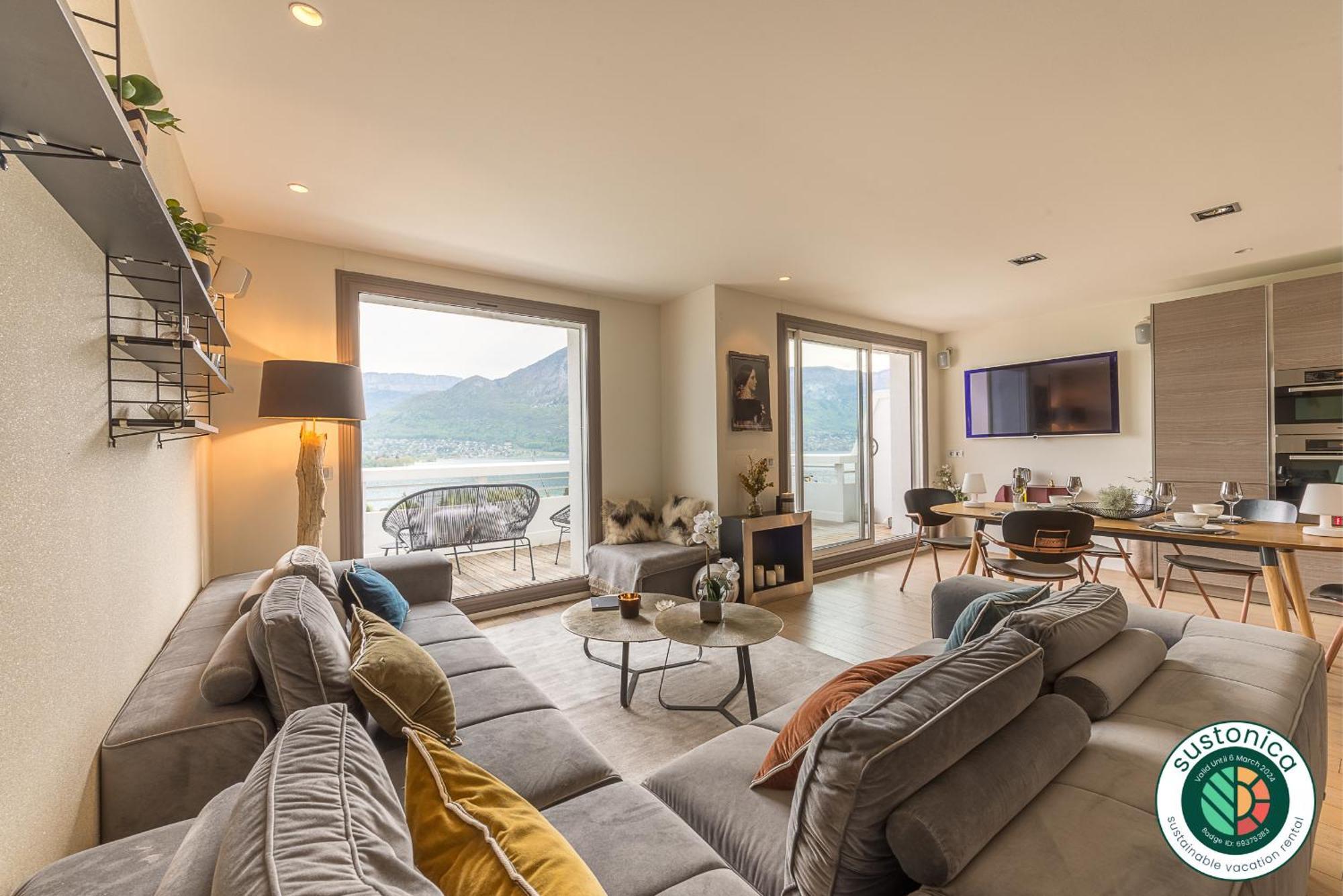 Annecy Lake, Luxury Top Floor Apartment - Lla Selections By Location Lac Annecy Extérieur photo